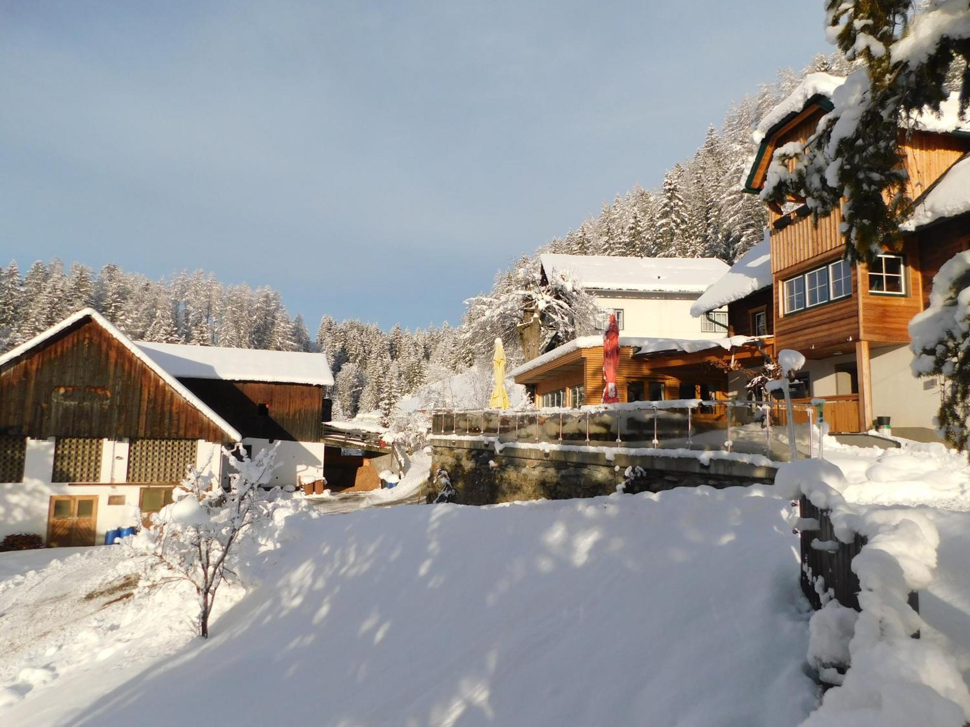 Gasthof Trattner Pension Waldhof Sankt Peter am Kammersberg Buitenkant foto